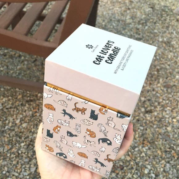 Collectible Cat Lover Gem Candle with Tiger's Eye Gemstone Limited Edition - Picture 4 of 16